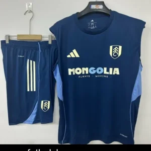 25_26 Fulham Vest Jersey Sapphire+ Shorts
