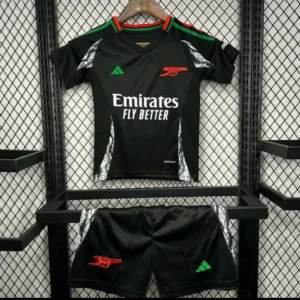 24_25 Kids Arsenal Away Black Jersey