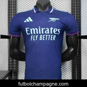 Player Version 25_26 Arsenal Blue with Geometric Pattern Jersey