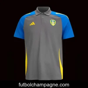 24_25 Leeds United Grey POLO Jersey