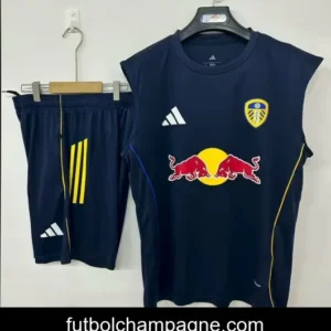25_26 Leeds United Vest Jersey Royal Blue+ Shorts