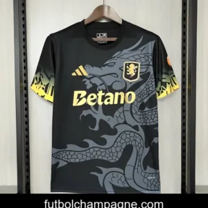 25_26 Aston Villa Black Jersey