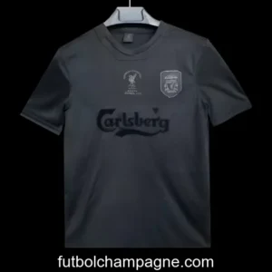 25_26 Liverpool FC Retro Kit blackout Istanbul Champions League Jersey