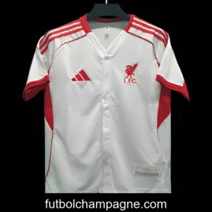 25_26 Liverpool US Pack WHITE Baseball Jersey