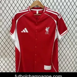 25_26 Liverpool US Pack Baseball Red Jersey