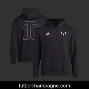 2023 Inter Miami Messi x adidas Name & Number Fleece Pullover Hoodie