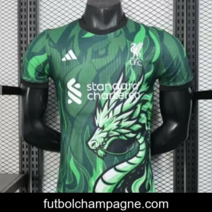 Player Version 25_26 Liverpool Green with Dragon Pattern Jersey