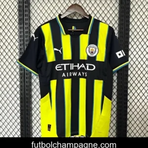 24_25 Manchester City Away Yellow Jersey