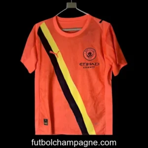 25_26 Manchester City Third Orange Jersey