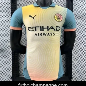 Player Version 24_25 Manchester City x Noel Gallagher White Fourth Jersey
