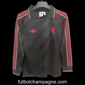 24_25 Manchester United LFSTLR 'Black Red' Jersey